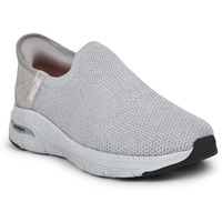 Liberty Eazy-M Mens Sports Non Lacing Shoes L.Grey (10 Uk)