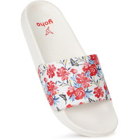 Yoho Tropica Printed Comfortable Women Slides | Stylish & Waterproof | Soft Inner Lining On Strap