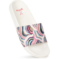 Yoho Tropica Printed Comfortable Women Slides | Stylish & Waterproof | Soft Inner Lining On Strap