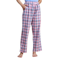 Nykd Cotton Plaid Pajama | Adjustable Darwstring | Pocketed - Nys141 - Lavender Plaid-Xxl-1N