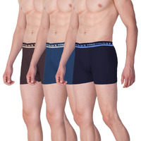 Lux Venus Pure Cotton Drawer For Men (Pack Of 3) Multicolour