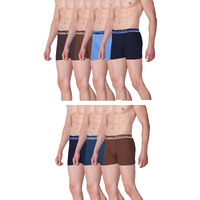 Lux Venus Pure Cotton Drawer For Men (Pack Of 7) Multicolour
