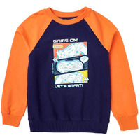 10 Years Boys Sweatshirt By Cub Mcpaws | Cotton Round Neck Full Sleeves Kids Sweatshirt For Boys| Navy Stylish Boys Winter Wear| 10-11Y
