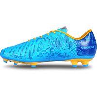 Nivia Ditmar 3.0 Football Shoes For Men/Sports And Athletic Footwear With Upper Synthetic/Comfortable Football Shoes (Cyan Blue) Uk-7