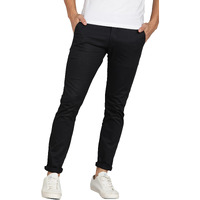 Urbano Fashion Men's Slim Casual Pants (Chino-Black-34-01_Black | Rise Style: Mid Rise