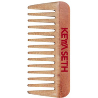 Keya Seth Aromatherapy, Neem Wooden Comb Wide Tooth For Hair Growth For Men & Women All Purpose Small Size.