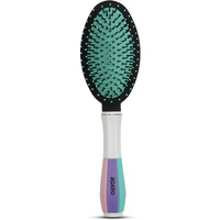 Agaro Classic Cushion Hair Brush With Strong & Flexible Nylon Bristles, Having Anti-Static Ball Tips, For Grooming, Straightening, Detangling Hair, Ideal For Men & Women, Cyan