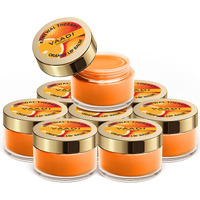 Vaadi Herbals Lip Balm, Orange And Shea Butter, 10Gms X 8