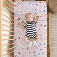Rabitat Organic Cotton Fitted Crib Sheet For New Borns And Infants - Totally Adorable