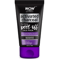 Wow Skin Science Activated Charcoal Peel Off Mask For Blackheads/Pimples/Acne - No Parabens & Mineral Oils, 100 Ml