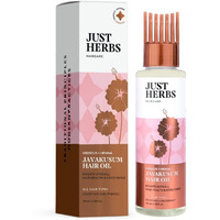 Just Herbs Javakusum Hair Oil For Men & Women, Controls Dandruff, 100% Natural, Certified Organic Ingredients - 100 Ml