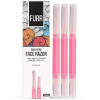 Furr Face & Eyebrow Razor For Women Facial Hair With Dual Blade Head 3N | German Blades | Easy Shaping And Shaving | Reusable Up To 5 Times | Durable And Rust Free Blades