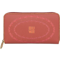 Eume Bandwing Vegan Leather Dragonfly Uv Printed Wallet For Women | Ladies Purse With Card Holders Phone Pocket | Purse For Women |Hot Sauce Red Color