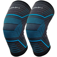 Boldfit Knee Caps For Women & Men Knee Support For Men Gym Knee Cap For Men Knee Pain Relief Products Knee Support For Women Knee Brace For Knee Pain Knee Pad Knee Guard Knee Band Knee Belt - Xl