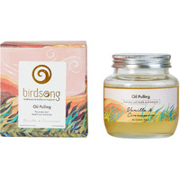 Birdsong Oil Pulling Ayurvedic Dental Mouthwash For Healthier Oral Hygiene, Immunity, Detoxification, Bad Breath Whitens Teeth & Freshens Breath  Vanilla & Cinnamon Flavor - Pack Of 1, 190 Ml