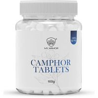 My Armor Camphor Tablet For Pooja Original, Kapur Karpooram For Arti, Havan, Meditation, (100 Gm)