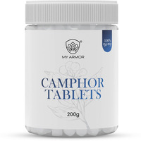 My Armor Camphor Tablet For Pooja Original, Kapur Karpooram For Arti, Havan, Meditation, (200 Gm)