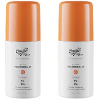Chemist At Play Underarm Roll-On With 5% Lactic Acid & 1% Mandelic Acid | Prevents Odour, Brightens Skin & Exfoliates Underarm | Peach Fragrance | Alcohol & Aluminium Free | 40Ml (Pack Of 2)