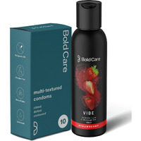 Bold Care Multi-Textured Condoms (Mtc + Vibe 2)