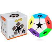 Cubelelo Drift Megaminx 2X2 Stickerless Speedcube Puzzle For Kids & Adults | 12 Sided Unique Challenging Puzzle With Adjustable Tension & Anti-Pop Design
