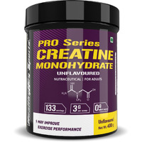 Healthyhey Sports Creatine Monohydrate, (133 Servings, Unflavoured, 400G Powder) For Muscle Building & Performance