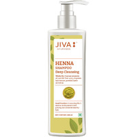 Jiva Heena Shampoo 200Ml | 100% Pure & Natural | Deep Cleanses, Conditions & Nourishes The Scalp And Hair | Prevents Grey Hair, Improves Hair Texture & Provides Shine (Pack Of 1)