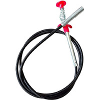 Jenico World Plastic Drain Pipe Cleaning Spring Stick, Hair Catching Drain Pipe Cleaning Claw Wire, Sink Cleaning Stick Sewer Sink Tub Dredge Remover, Spring Drain Pipe Basin Cleaner Tool (160 Cm)