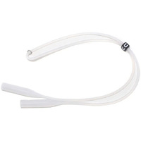 Sunshades Spectacle Rope Band Long Silicone Band Retainer Eyeglasses Strap Holder Waterproof Glasses Retainer, Sports Sunglasses Silicone Holder Chain For Men Women And Kids (White, 1)