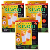 Goldpaddy Adhesive Body And Foot Patch To Detox||Organic Natural Ingredients|Cleansing Detox Foot Pads Toxins Stress Relief||30 Relief Toxin Foot Pads And 30 Adhesive Sheets|| Pack Of 3 Box