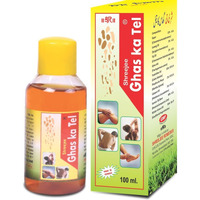 Shreejee Ghas Ka Tel 100Ml Ayurvedic Oil For Joint Pain, Muscle Pain, Pain Relief, Muscle Ache Herbal Oil, 100Ml