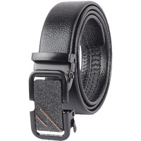 Zevora Men's Casual,Formal Leather Auto Lock Buckle Belt