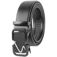 Zevora Men's Casual,Formal Leather Auto Lock Buckle Belt