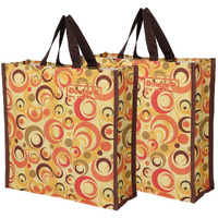 Double R Bags Reusable Multi-Purpose Shopping Bags With Handles For Kitchen Essentials ,Grocery And Vegetable (Pack Of 2)