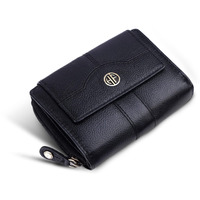 Hammonds Flycatcher Leather Ladies Wallet For Woman With 14 Card Slots - Clutch Purse For Women, Ladies Wallet For Women Stylish, Ladies Purse For Women Wallet, Purse For Woman, Black