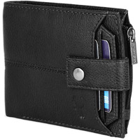 Wildhorn Rfid Protected Leather Wallet For Men, Black