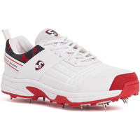 Shoe Sg Savage Spikes 1 0 White/Red/Grey No 10