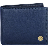 Wildhorn Rfid Protected Leather Wallet For Men,Navy Blue
