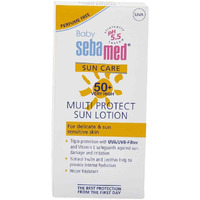 Sebamed Baby Sun Lotion 200 Ml|Ph 5.5|Triple Protection From Uv Rays|Water & Sweat Resistant|, Spf 25, For All Skin Types
