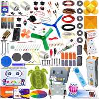 Kit4Curious 100 Diy Projects + 13 Activities - Science & Fun Innovation Kit - Steam Learning Hobby Science Exploration Toy - Smart Educational Gift For Boys And Girls