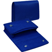 Abys Genuine Leather Unisex Royal Blue Card Case (8545Rbl-A)
