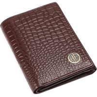 Hammonds Flycatcher Wallet For Men Leather Original, Men Wallet, Leather Wallet For Men Stylish, Mens Wallet Leather, Wallets For Man, 5 Card Slots, Purse For Men Branded, Gift For Men - Croc Brown