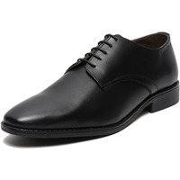 Louis Stitch Formal Derby Lace Up Shoes For Men | Handcrafted Italian Leather Mens Shoes | Black | Rxpl | Uk Size 8