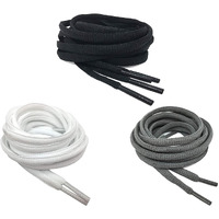 Shoeshine Sports Shoe Lace (Pack Of 3 Pairs) Oval Shoelaces Sneaker Laces For Men's And Women's Shoes