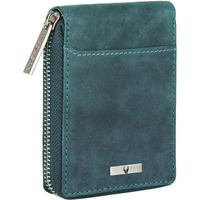 Wildhorn Rfid Protected Leather Wallet For Men,Blue Hunter