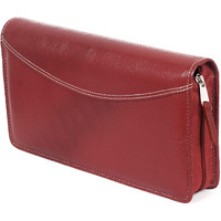 Sukeshcraft Leather Unisex-Adult Business Card Holders(Cherry Leather)