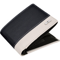 Urban Forest Seattle Black/Sand Leather Wallet For Men