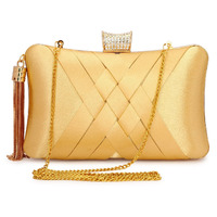 Tooba Women's Beautiful Flower Box Clutch Bag | Detachable Chain Sling Strap| Ladies Purse Wallet