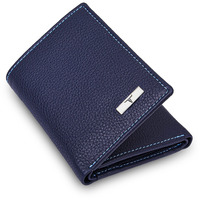 Urban Forest Travis Blue Leather Wallet For Men