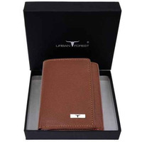 Urban Forest Travis Redwood Leather Wallet For Men