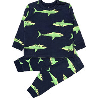 Ariel Cotton Fleece Clothing Sets For Boys & Girls - Unisex Winter Clothing Sets Full Sleeve T-Shirt & Pant (Multicolor)